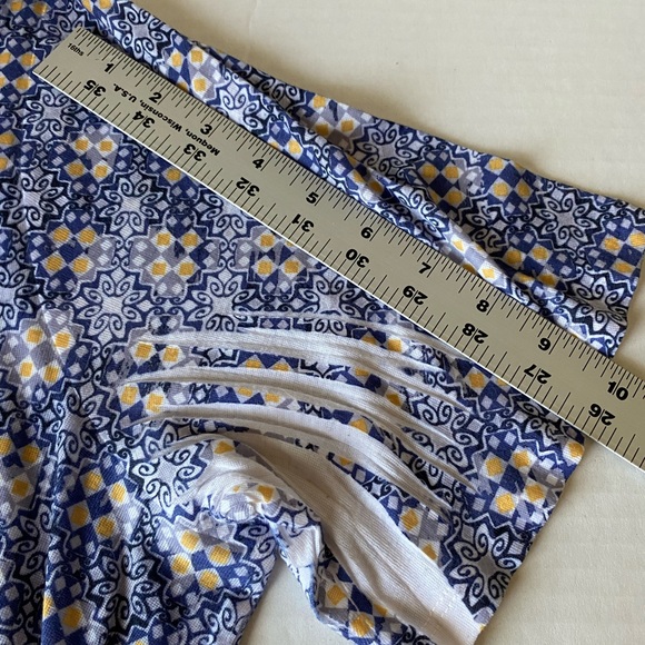 CJ Banks Short Sleeve Top Blue Size 2X - Picture 16 of 16